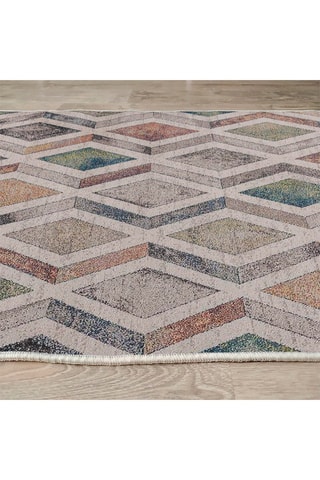 Tappeto Woopamuk393 - Crema