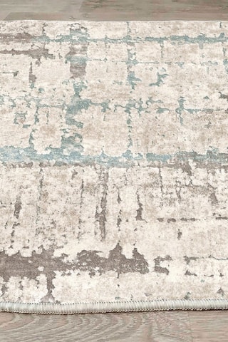 Tappeto Els2078 - Bianco e grigio