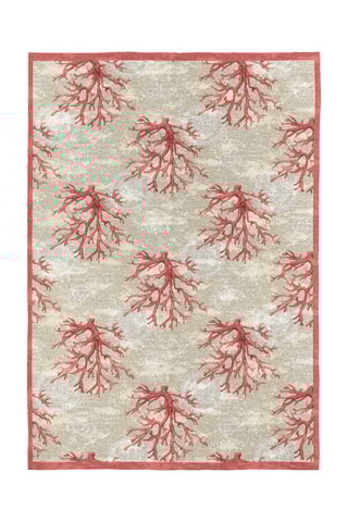 Tapis Bryon-417 - Gris et rouge