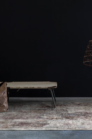 Tapis Samani-417 - Gris et noir