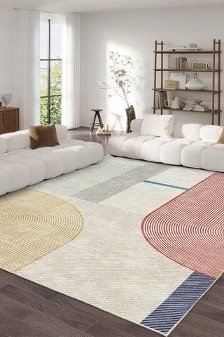 Tapis Infkece - Gris clair