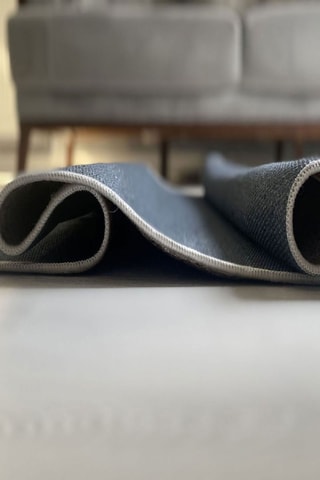 Tapis en velours - Beige et doré