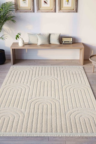 Tapis Janerio - Crème