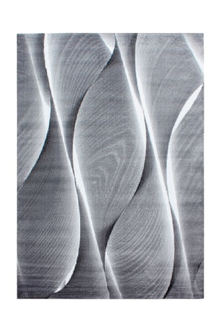 Tapis Parma - Gris et blanc