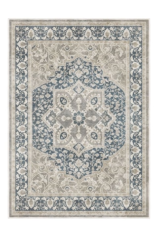Tapis Kece-Fr10 - Bleu