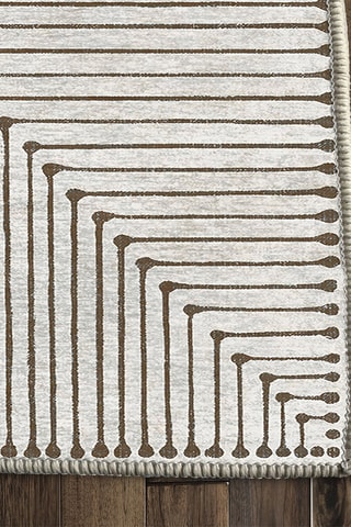 Tapis Kece-Fr55 - Blanc