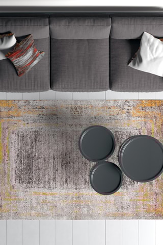 Tapis Woopamuk019 - Gris