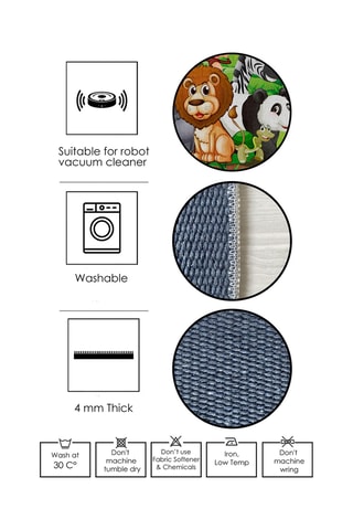 Tapis Woopamuk171 - Bleu