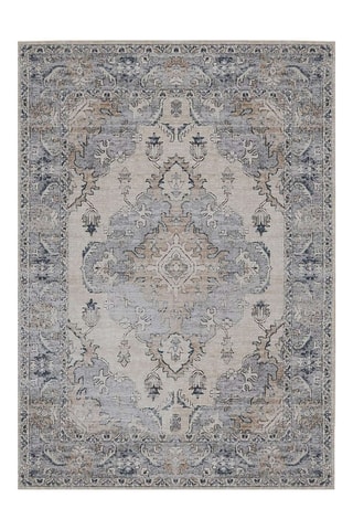Tapis Woopamuk179 - Bleu