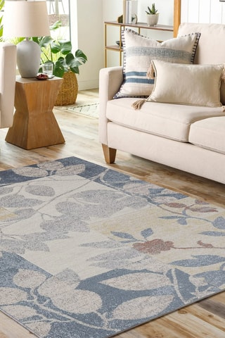 Tapis Woopamuk182 - Bleu