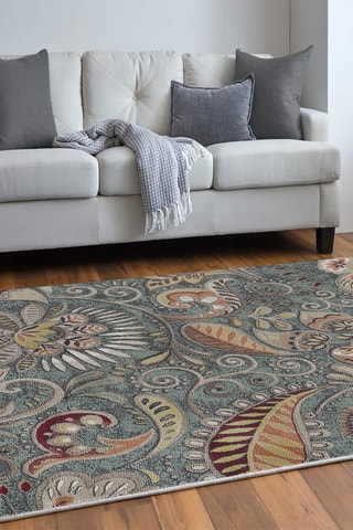 Tapis Woopamuk244 - Bleu