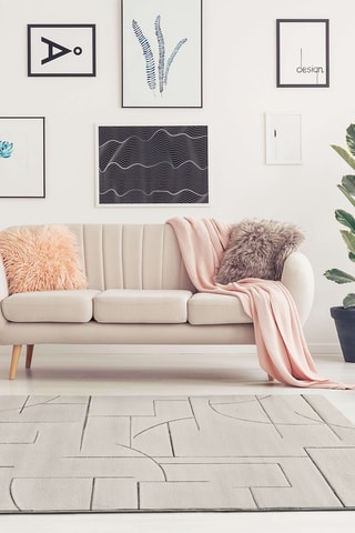 Tapis Lena - Crème