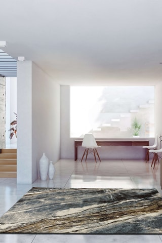 Tapis Marmol Madera - Gris