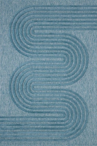 Tapis Santorini 987 - Turquoise - 240 x 340 cm