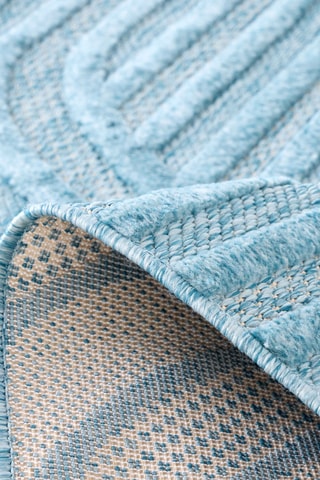 Tapis Santorini 989 - Turquoise - 240 x 340 cm