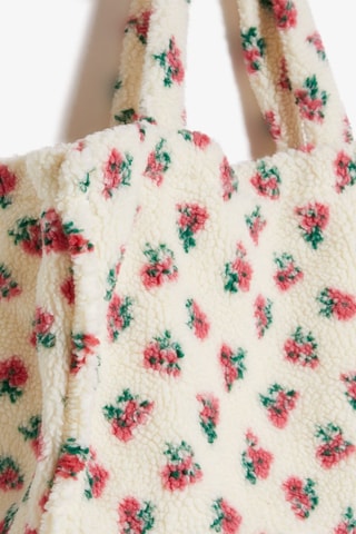 Sac à main Willan - Ecru et vert foncé