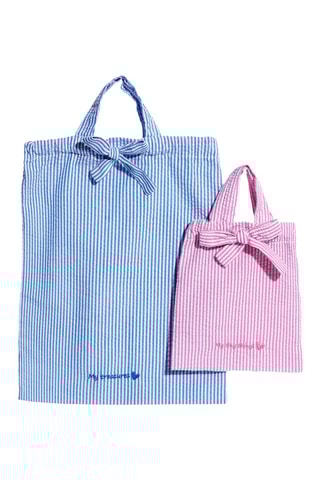 Tote bag My Laundryag - Ciel