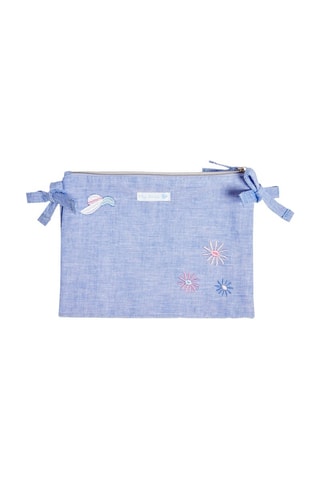 Pochette en lin My Lingerieag - Ciel