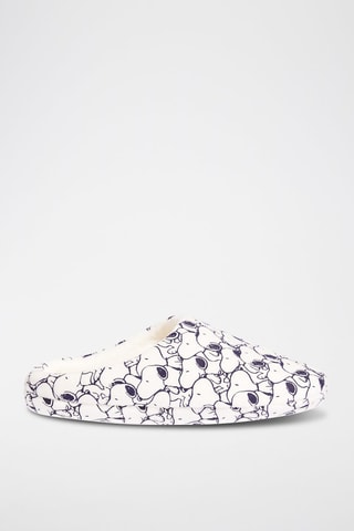 Pantoufles Snoopy Snoopy et les Peanuts Fethi - Blanc et noir