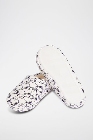 Pantoufles Snoopy Snoopy et les Peanuts Fethi - Blanc et noir