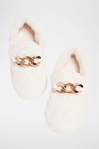 Pantoufles Mapples - Ecru