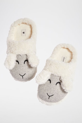 Pantoufles à oreilles Gotier - Anthracite