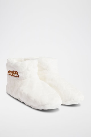 Chaussons fourrées Gorma - Ecru
