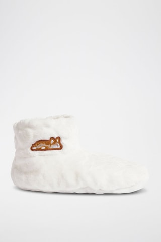 Chaussons fourrées Gorma - Ecru