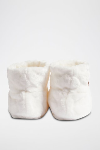 Chaussons fourrées Gorma - Ecru