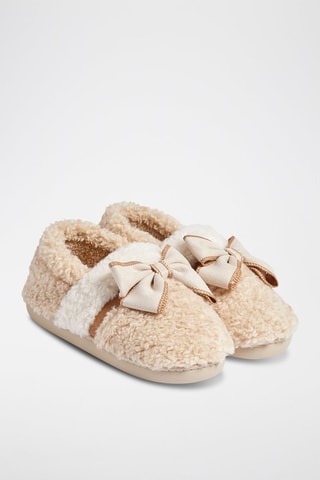 Pantoufles Gloria - Ecru