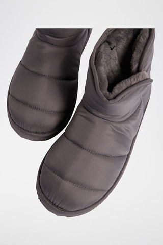 Pantoufles montantes fourrées Lalia - Anthracite