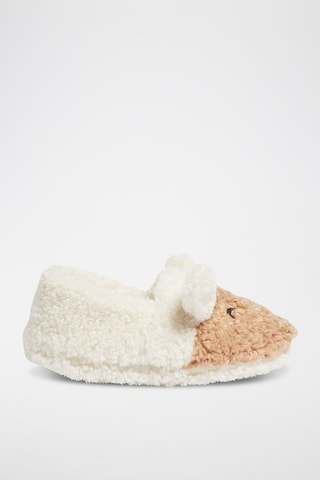 Pantoufles à oreilles Gavyn - Ecru