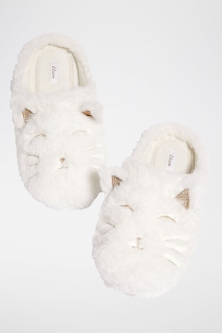 Pantoufles Lovy - Ecru