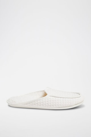 Pantoufles Abeille - Blanc