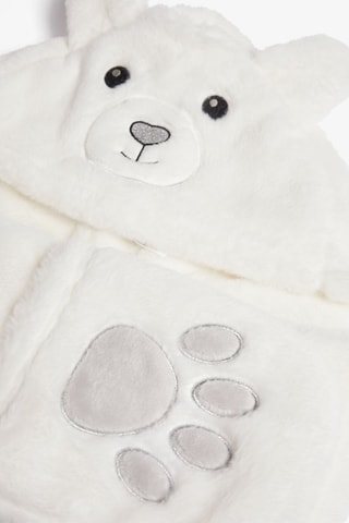 Bonnet à oreilles Greg - Ecru