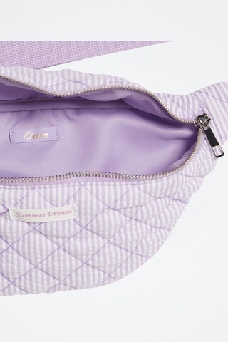 Sac banane Banana - Mauve et blanc
