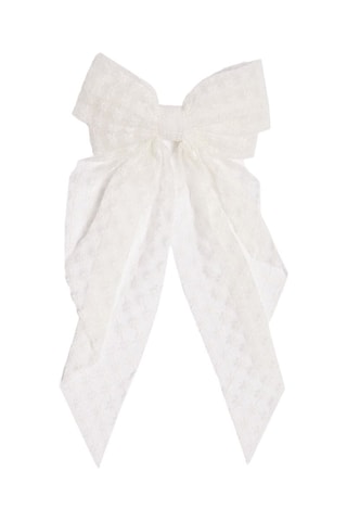 Barrette à clip Bride - Blanc