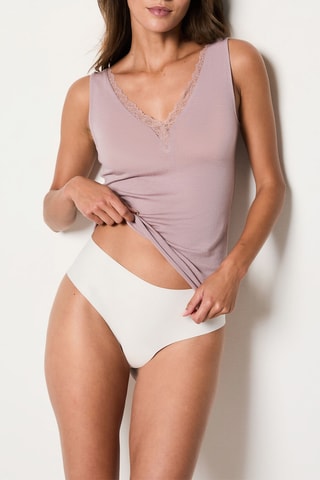 Débardeur Warm Light Lace - Taupe