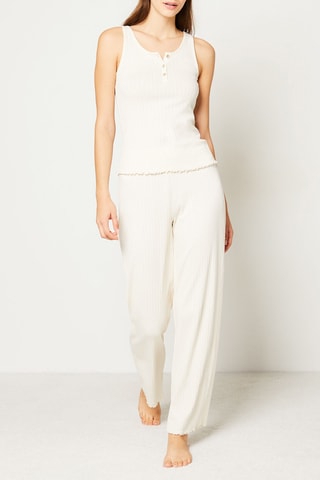 Débardeur de pyjama Lucile - Blanc