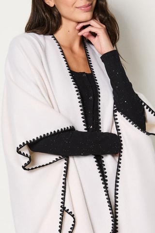 Poncho Millia - Ecru