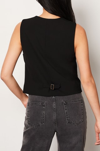 Gilet de costume Jade - Noir