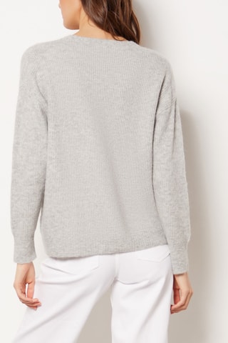 Gilet en laine et alpaga - Gris