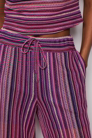 Pantalon - Violet et rose