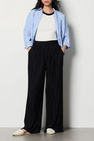 Pantalon plissé Ilios - Noir