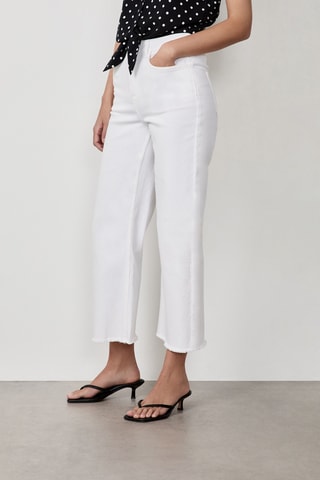Pantalon taille haute Doda - Blanc