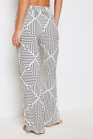 Pantalon taille haute Roza - Blanc