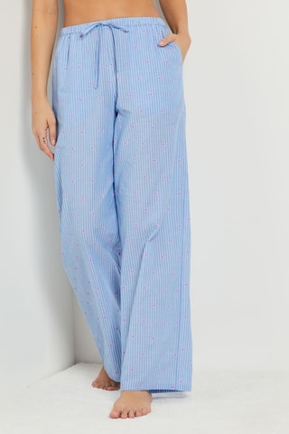 Pantalon taille haute Begonia - Ciel