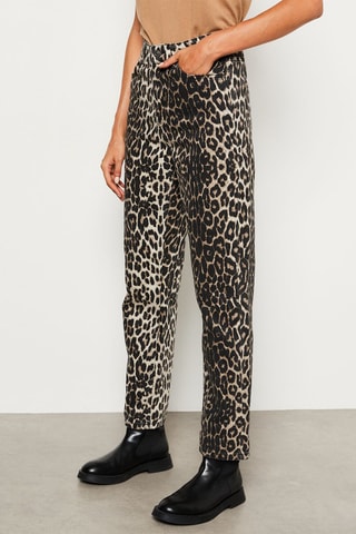 Pantalon taille haute Leonardo - Beige