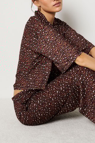 Pantalon Lunah  - Marron