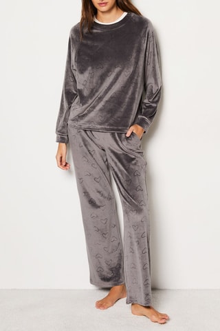 Pantalon en velours Galie - Gris